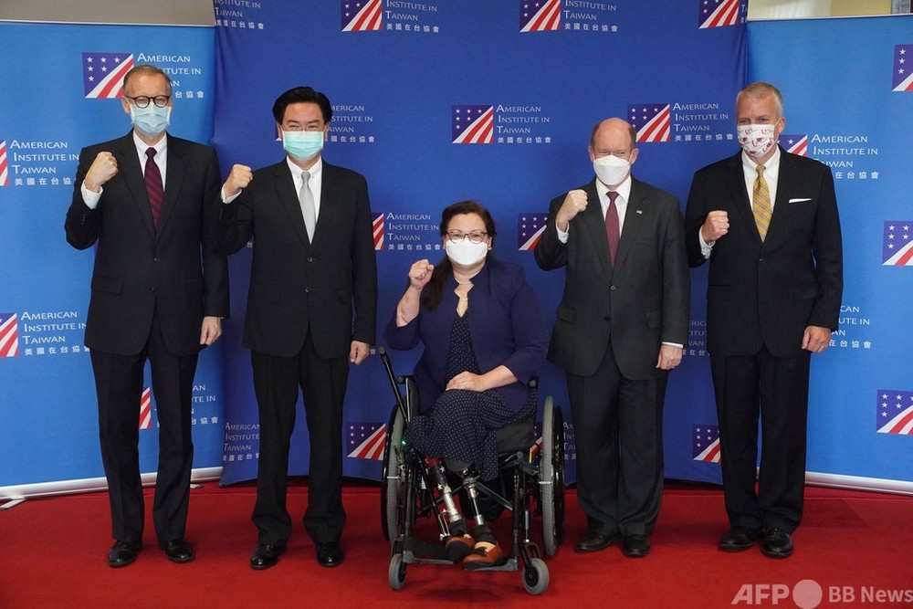 米上院議員団が台湾訪問 ワクチン75万回分の提供発表