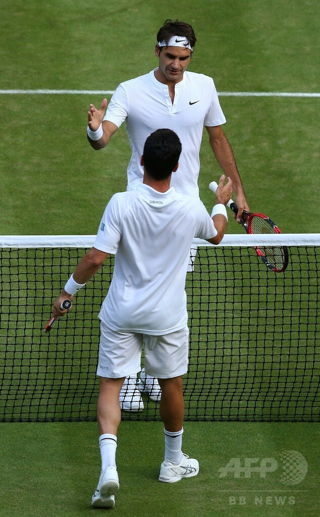 ウィンブルドン8強のフェデラー、4回戦まで一度もブレーク許さず 写真8