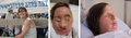 公開されたチャーラ・ナッシュ（Charla Nash）さんの写真。左が襲撃される前、中央が襲撃された後、右が顔面移植手術の後（2011年8月11日公開）。(c)AFP/Courtesy of the Nash Family (L) /Brigham and Womens Hospital, by Lightchaser Photography (Center &amp; R)