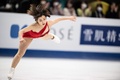 フィギュアスケート世界選手権、女子シングル・フリースケーティング（FS）。演技に臨む坂本花織（2023年3月24日撮影）。(c)Philip FONG / AFP