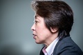 AFPのインタビューに応じる東京オリンピック・パラリンピック競技大会組織委員会の橋本聖子会長（2021年4月30日撮影）。(c)Philip FONG / AFP