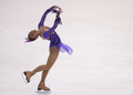 ショートプログラムに臨む安藤。(c)AFP/Getty Images Nick Laham