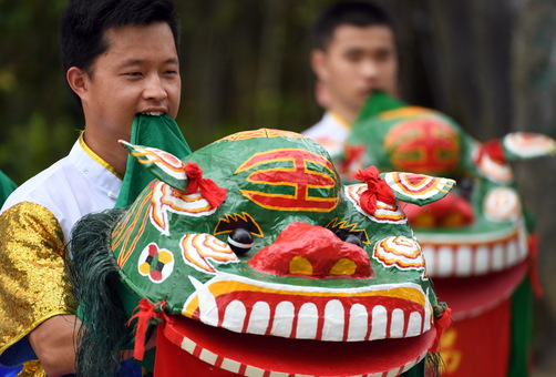 客家に伝わる伝統文化、連城県の「カンフー」獅子舞 中国・福建省 写真10枚 国際ニュース：AFPBB News