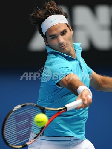 フェデラー モンタネスに勝利し4回戦進出、全豪オープンテニス 写真12