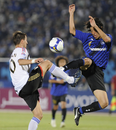 G大阪全勝ならず、8強懸け川崎戦へ アジア・チャンピオンズリーグ