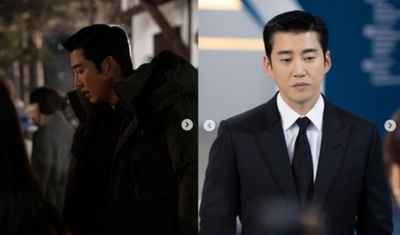 ユン・ゲサン、スーツ&ダウンジャケットスタイルの和やかなビジュアルに反響 – KOREA WAVE