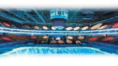 北京冬季五輪のアイスホッケー会場にはハイテク要素が満載