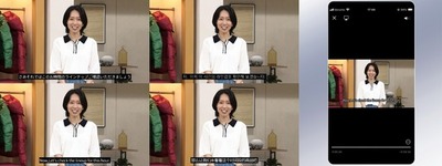 公式サイト「QVC.jp」およびアプリのオンデマンド動画（VOD）へ4か国語AI字幕機能を導入