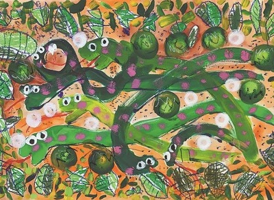 香港の4歳児、「野生生物の日」ユースアートコンテストで最優秀賞