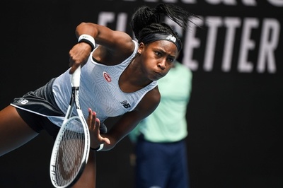  大坂戦へガウフ「失うものない」、涙を流した前回の雪辱誓う 全豪OP