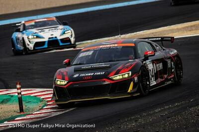 Audi R8 LMS GT4、スーパー耐久第1戦でクラス優勝