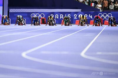 パリ五輪、陸上男子100ｍ妨害未遂の男に罰金127万円 仏裁判所