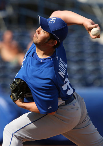 野茂 パドレス戦2回を1失点