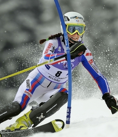 オベールが女子回転第8戦でW杯初優勝