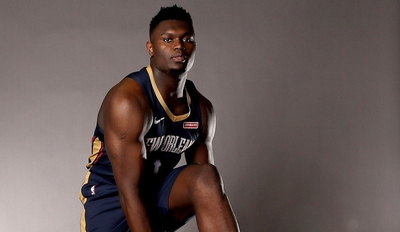 ドラフト全体1位のウィリアムソン、右膝の痛みで開幕前の最終戦欠場へ