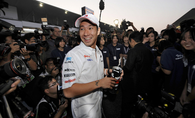 小林可夢偉、7番手からスタートに F1日本GP