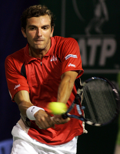 ＜男子テニス チェンナイオープン2007＞ベネトー ガバシュビリを降し2回戦へ - インド