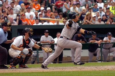 松井秀喜 3打数無安打ながらも3打点