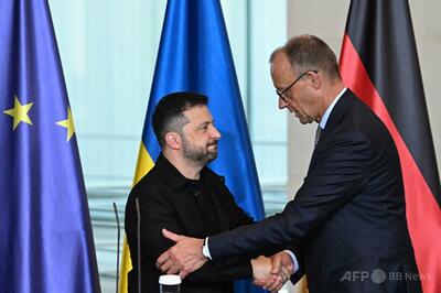 プーチン氏は停戦の「チャンス」つかむべき メルツ独首相