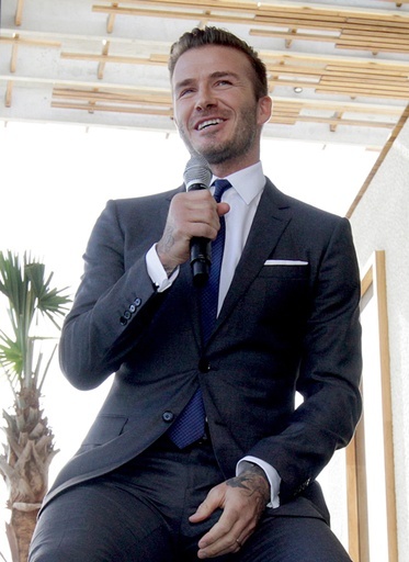 ベッカム氏、マイアミにMLSのクラブ設立を発表