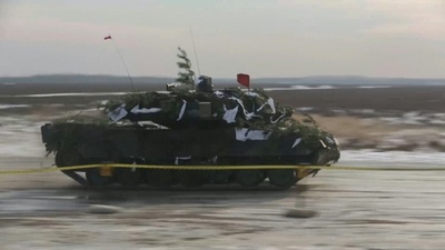 動画:ウクライナに独製戦車供与の用意 ポーランド