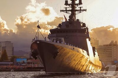 北朝鮮が新型駆逐艦「姜健」を東海艦隊に配備…金正恩氏「核対応体系に編入」