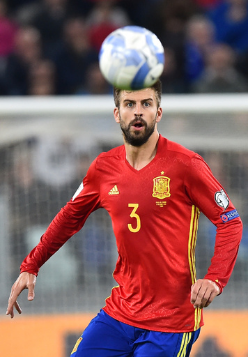 スペイン代表のピケ、ロシアW杯を最後に代表引退へ