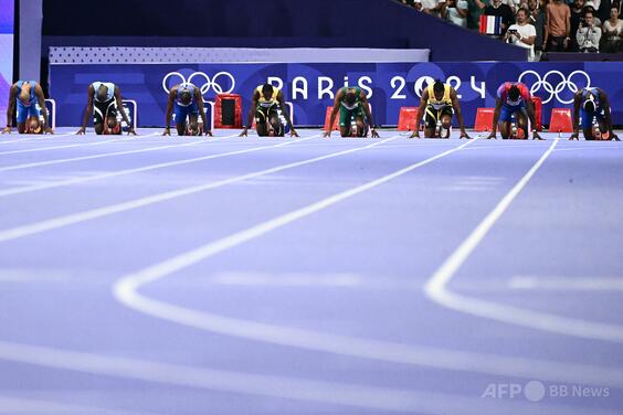 パリ五輪、陸上男子100ｍ妨害未遂の男に罰金127万円 仏裁判所