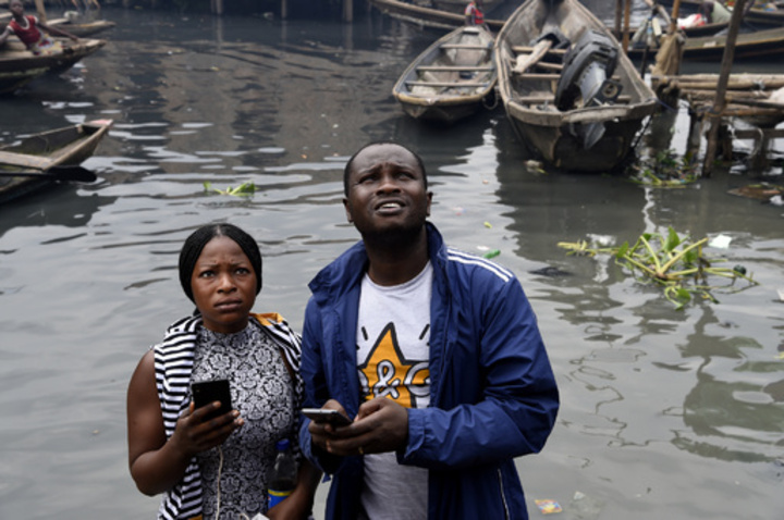 水上のスラム街に住所を！ ドローンで地図を共同作成 ナイジェリア