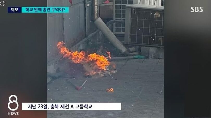 SBS報道画面のキャプチャ(c)news1