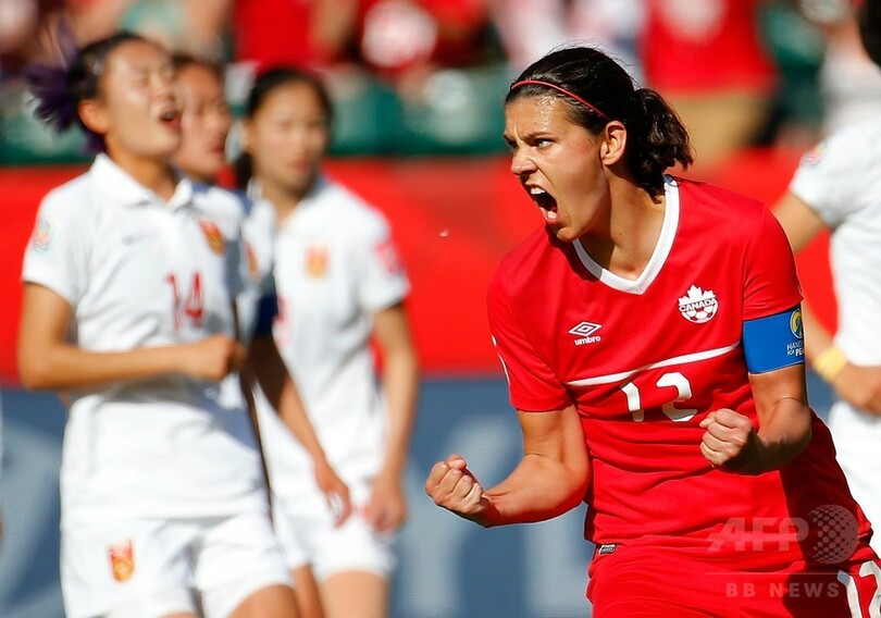 開催国カナダがpk弾で開幕戦飾る 女子サッカーw杯 写真10枚 国際ニュース Afpbb News
