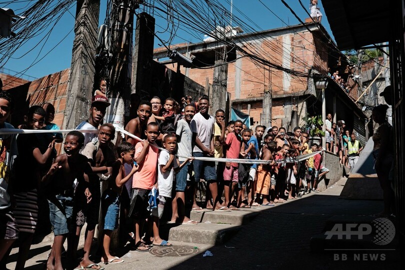 リオの貧困地区がマウンテンバイクのサーキットに