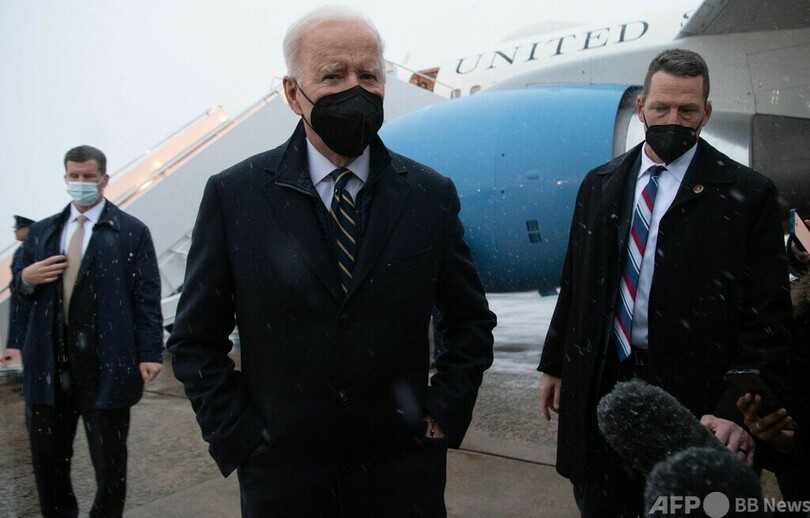 バイデン氏、東欧に小規模部隊派遣の意向