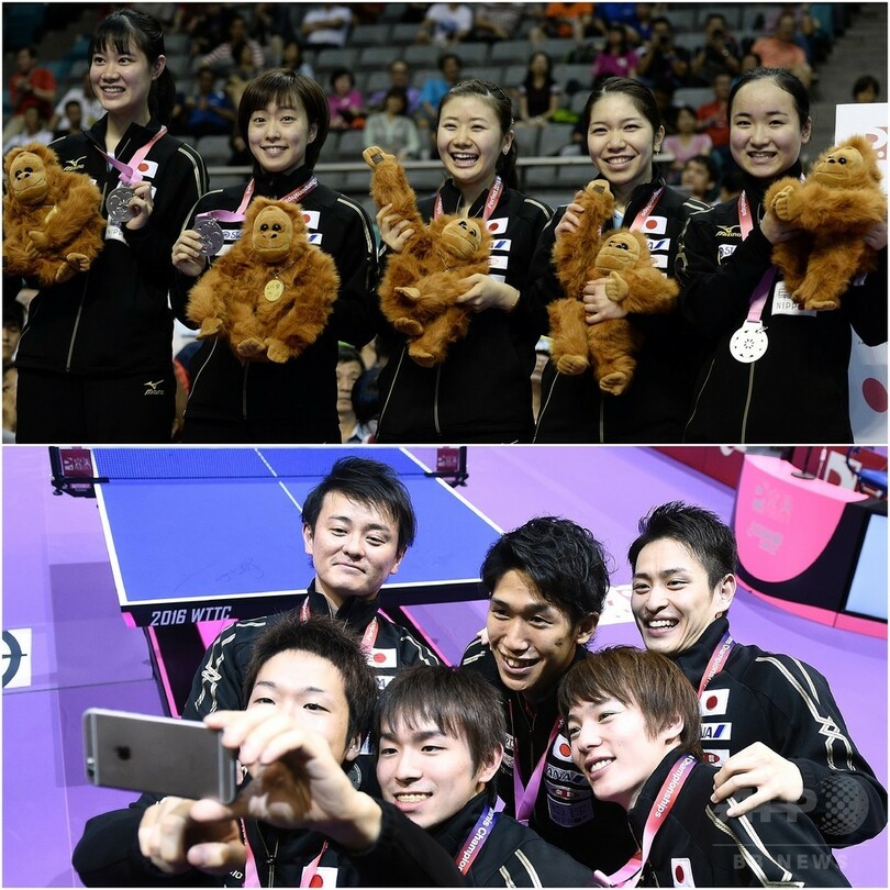 日本は男女ともに準優勝、中国の牙城崩せず―世界卓球団体戦