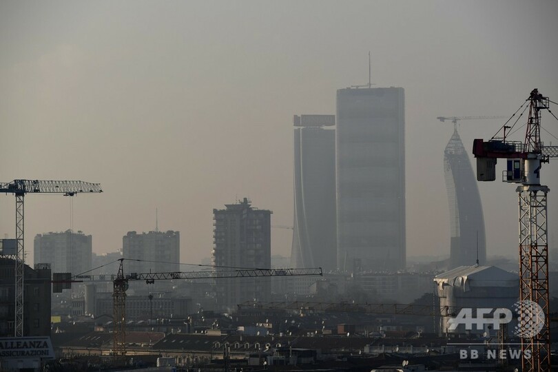 大気汚染 新型コロナ致死率を押し上げる可能性 欧州専門家 写真3枚 国際ニュース Afpbb News