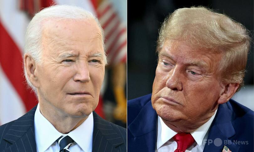 バイデン氏のがん隠蔽疑惑「驚いた」 トランプ氏