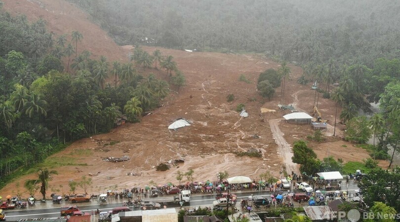 フィリピン台風、死者42人に 生存者の捜索活動難航