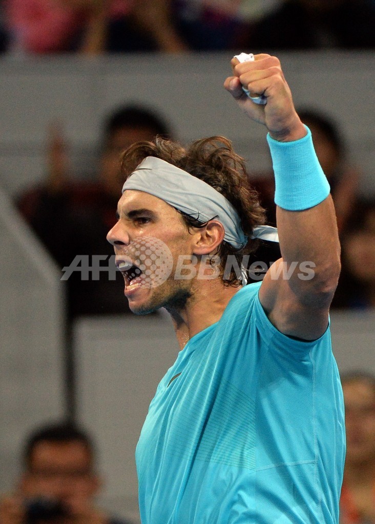 世界ランク1位目指すナダル、準々決勝へ 中国オープン