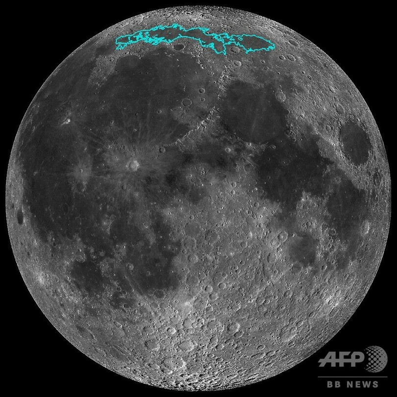 月は縮んでいる Nasa無人探査機撮影の画像で判明 写真2枚 国際ニュース Afpbb News