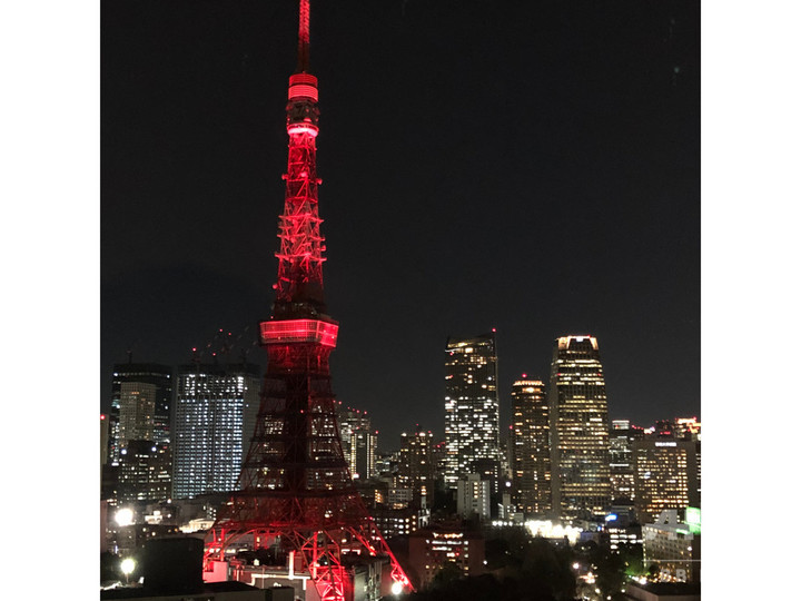東京タワー 春節祝う赤色まとう 安倍首相も新年の祝賀メッセージ 写真7枚 国際ニュース Afpbb News