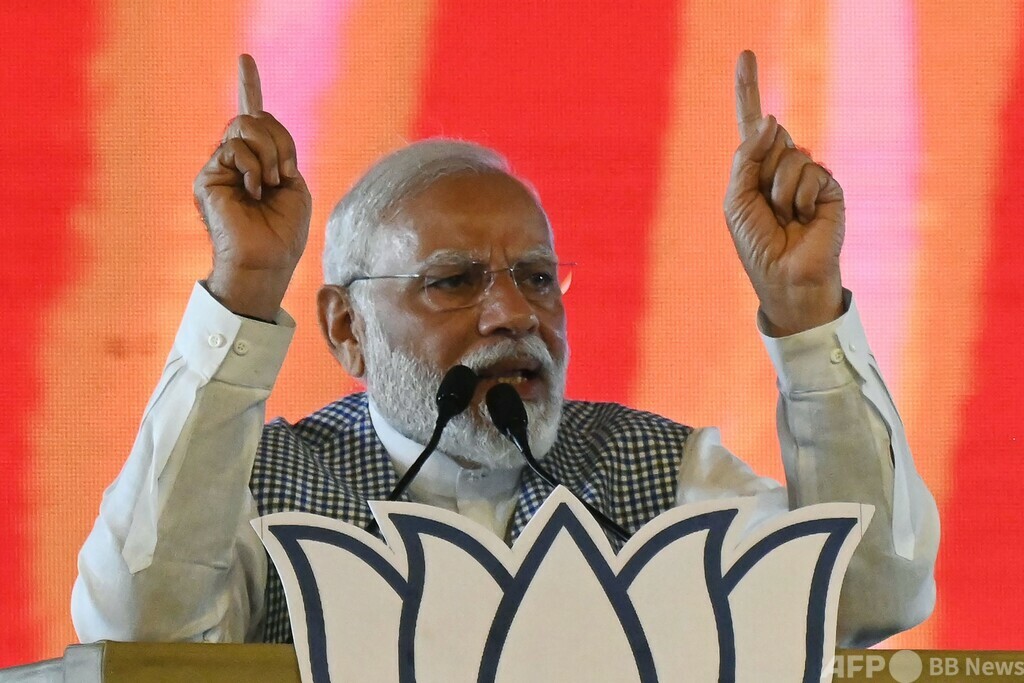 モディ印首相の「雑穀ソング」、グラミー賞ノミネート 写真1枚 国際ニュース：AFPBB News