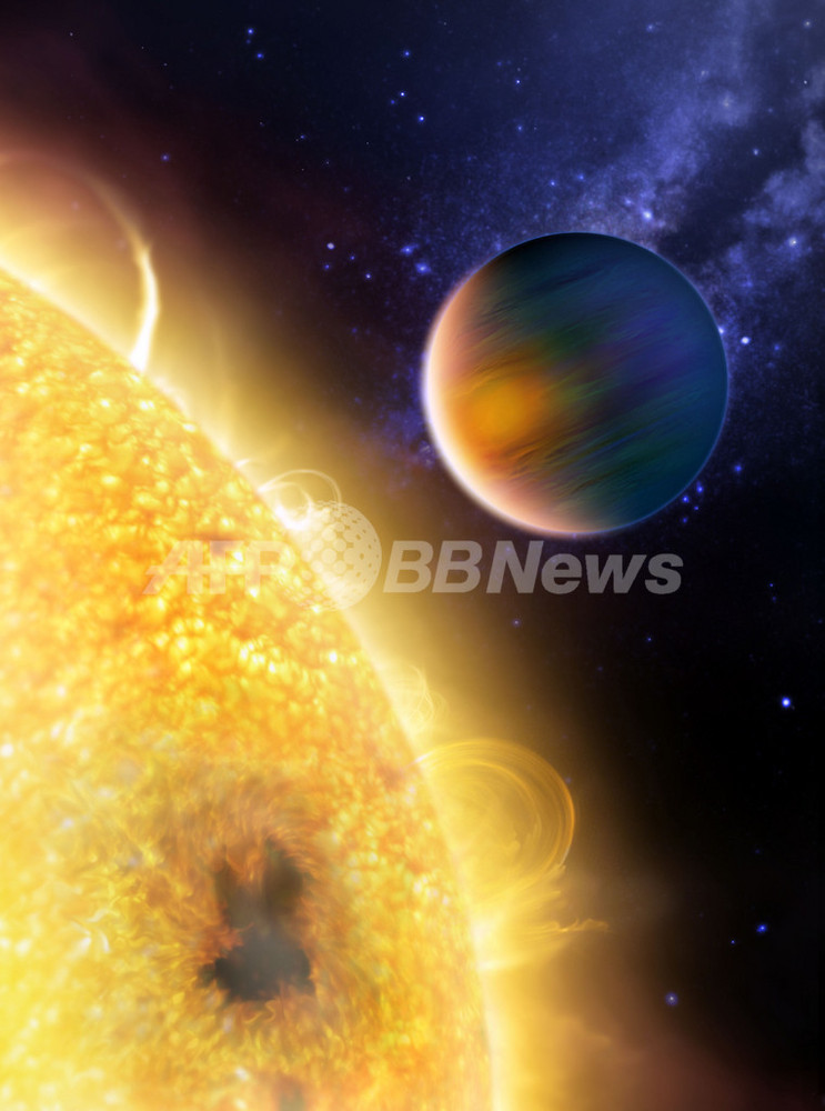 太陽系外惑星でメタンと水を確認、NASA 写真2枚 国際ニュース 太陽系外惑星でメタンと水を確認、NASA 写真2枚 国際ニュース