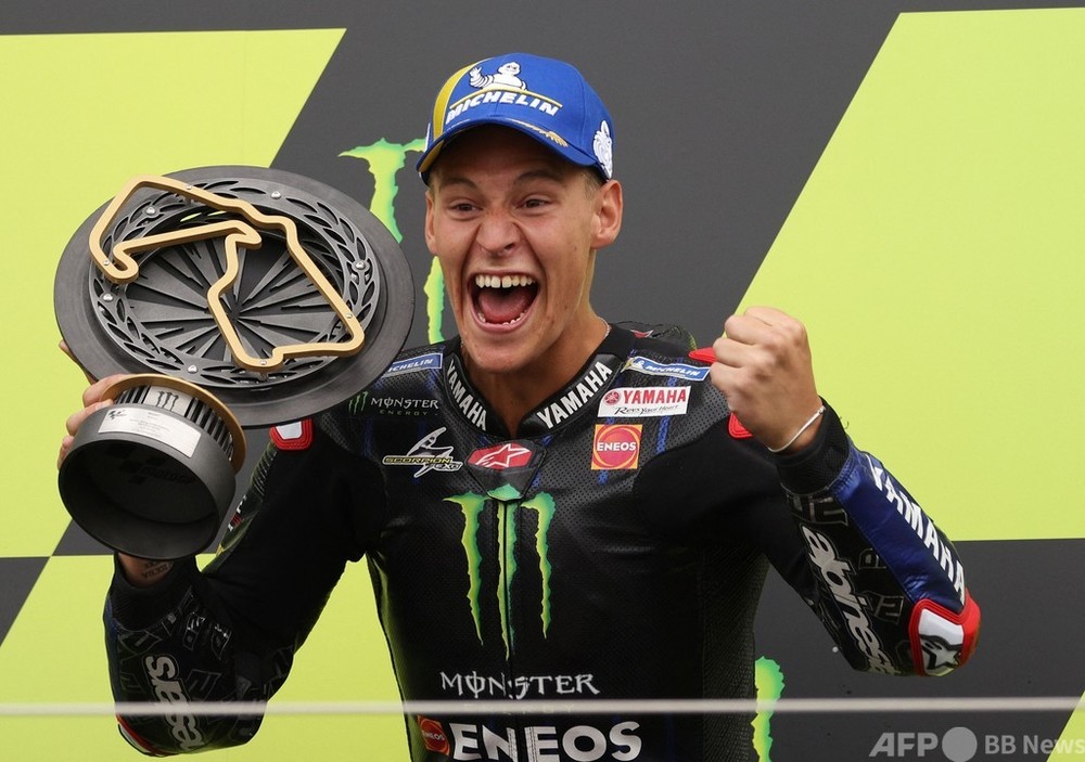 クアルタラロが今季5勝目、年間優勝へリード拡大 MotoGP 写真5枚 国際ニュース：AFPBB News