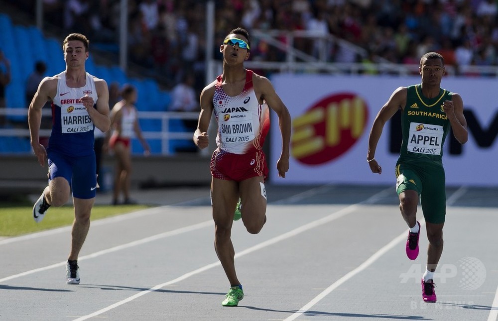 サニブラウンが大会新で200mも優勝、世界ユース選手権 写真4枚 ...