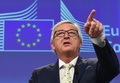 ベルギーの首都ブリュッセルにある欧州連合（EU）本部で記者会見に臨む欧州委員会のジャンクロード・ユンケル委員長（2016年6月24日撮影）。(c)AFP/JOHN THYS