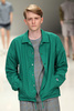 15年春夏「メルセデス・ベンツ ファッション・ウィーク 東京（Mercedes-Benz Fashion Week TOKYO）」で新作を発表したミスター・ジェントルマン（MR.GENTLEMAN）（2014年10月18日撮影）。(c)AFPBB News/JFWO/MBFWT