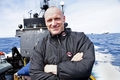 日本の捕鯨活動に反対している米環境保護団体「シー・シェパード（Sea Shepherd Conservation Society、SS）」の超高速捕鯨抗議船「アディ・ギル（Ady Gil）号」のピーター・ベスーン（Peter Bethune）船長（当時、撮影日不明、2010年2月16日提供）。(c)AFP/Sea Shepherd Conservation Society/Barbara Veiga