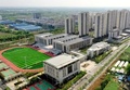 淮南市ハイテク産業開発区の香樟苑6期再定住用住宅区に設置された学校（撮影日不明）。(c)CNS/董志奕