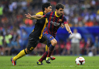 セスクが足首を負傷、開幕戦の出場は困難か