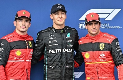 ラッセルがフェラーリ勢抑え初PP獲得 ハンガリーGP